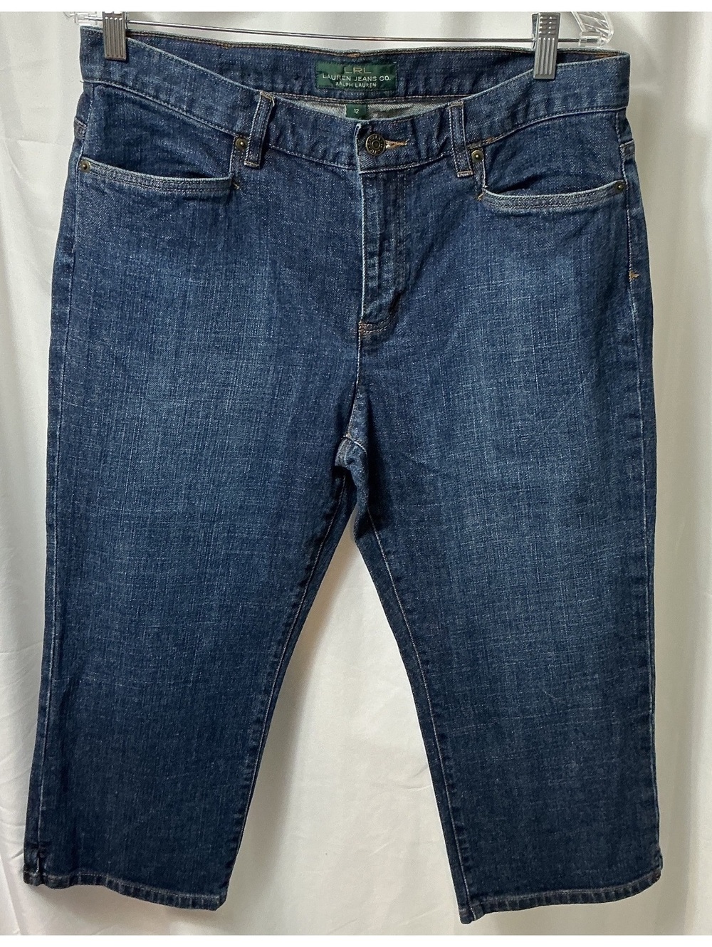 Lauren Ralph Lauren Jeans Co. Women’s Size 12 Denim Cropped Straight Leg Jeans